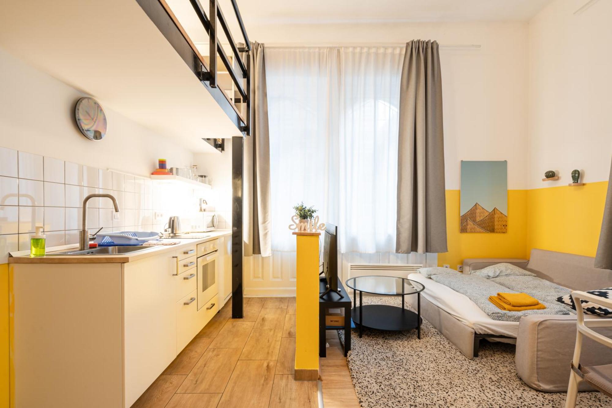 Charming Studio In The Heart Of The Jewish Quarter W41 Yellow Budapest Ngoại thất bức ảnh