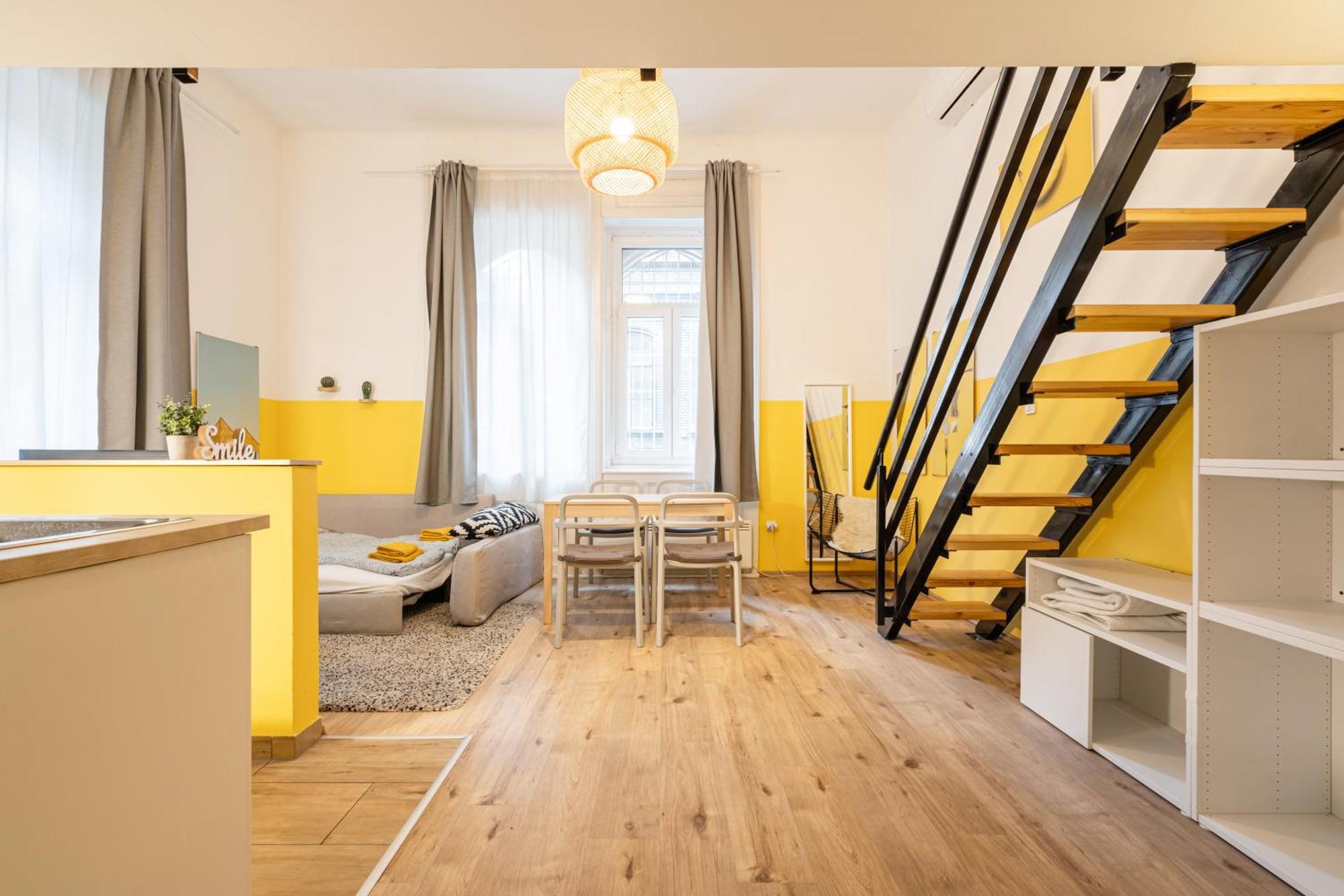 Charming Studio In The Heart Of The Jewish Quarter W41 Yellow Budapest Ngoại thất bức ảnh